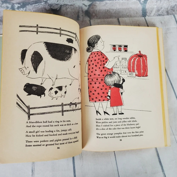 1955 Big Big Storybook Hardcover Illustrated - Picture 7 of 16